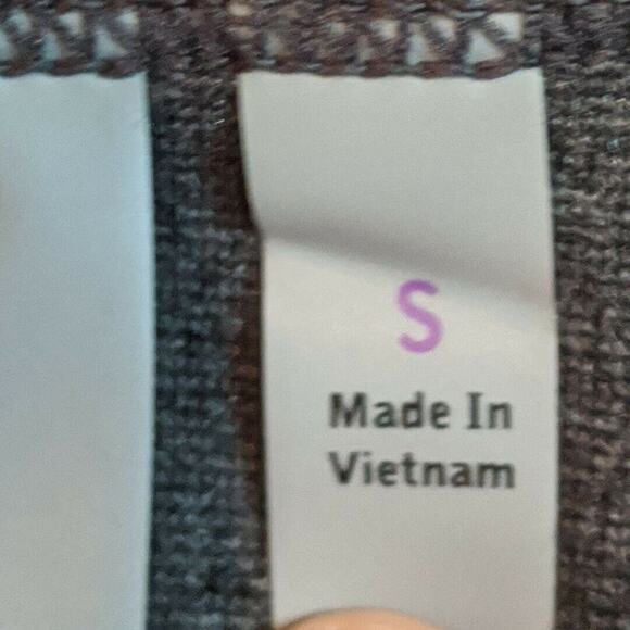 Athleta Strata Gray A line Size Small Skirt Ponte Zipper pockets - Picture 8 of 9